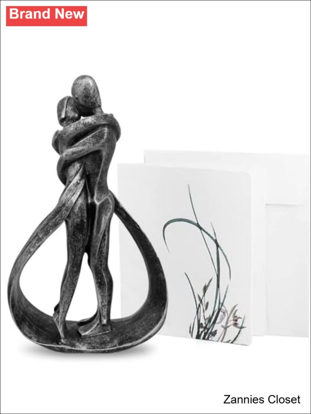 ✨Modern Resin Couple Sculpture Romantic Figurine for Anniversary Wedding